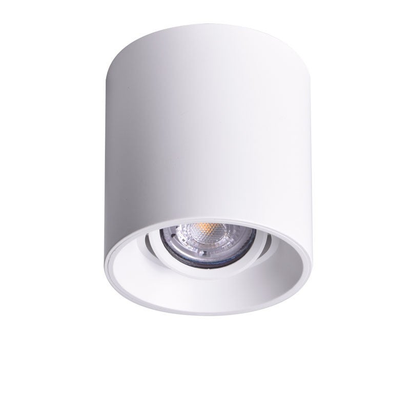 Applique plafond en polycarbonate orientable - GU10 | Leroy Merlin