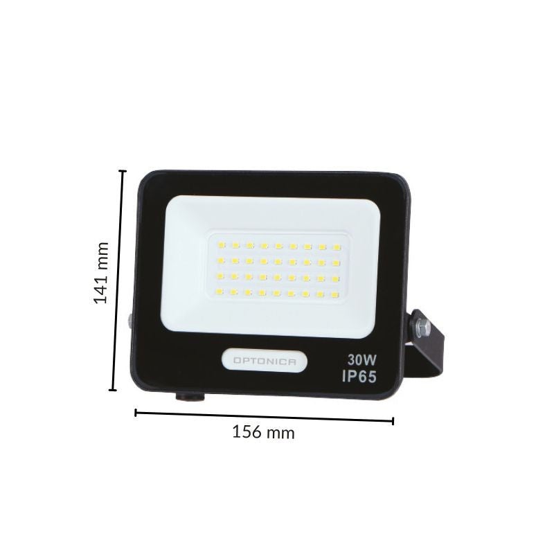 Projecteur LED SMD 30W IP65 2700lm Noir - Câble 15cm - SILUMEN - 2