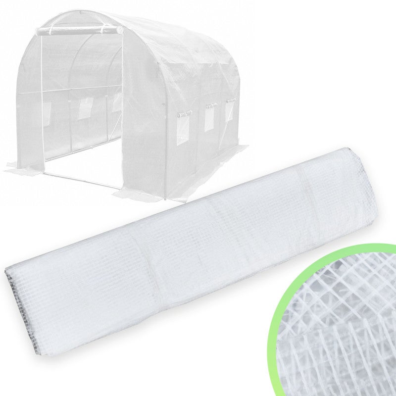 Pokrycie do Tunelu Ogrodowego 4iQ 2x3m Białe UV