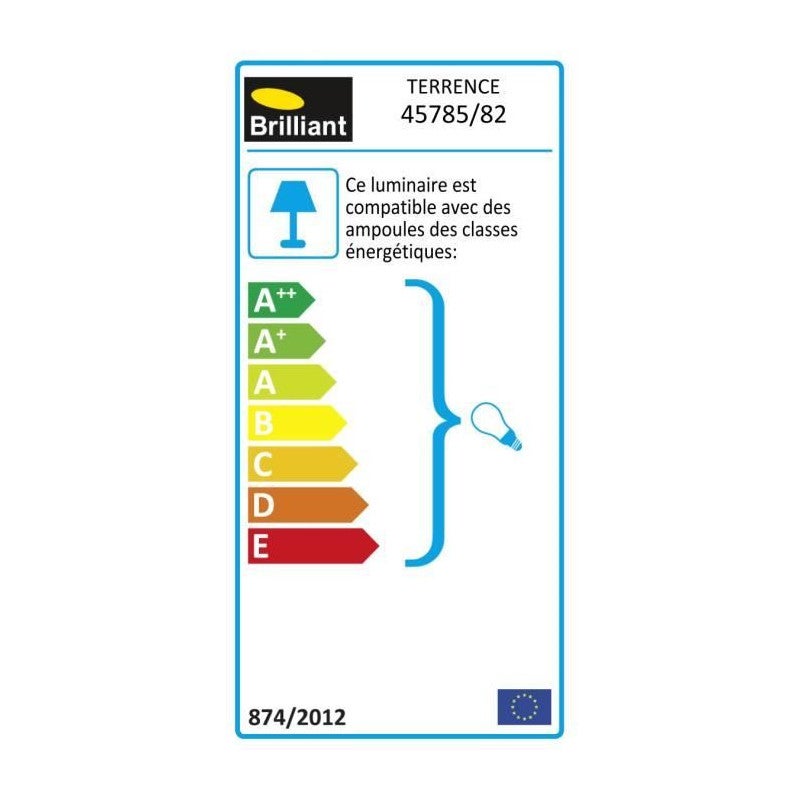 BRILLIANT lampe clavecin LED plafonnier 9 lumières alu / noir / marron |&nbsp;9x 4W LED intégrés, 300lm, 3000K |&nbsp;Dimmable en 3 étapes via interrupteur mur - 3