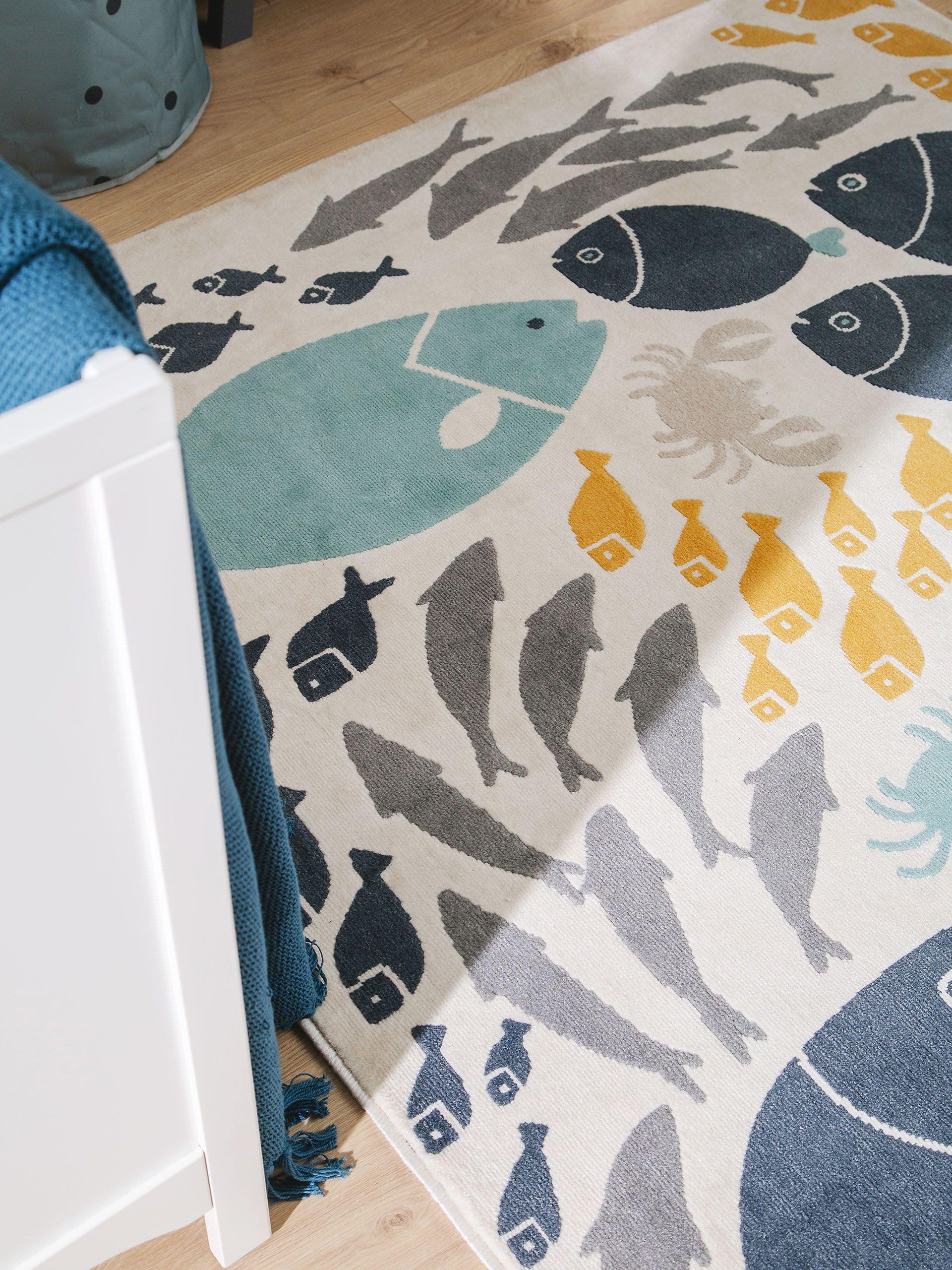 BENUTA - Tapis enfant Fabius multicouleur 80x150 cm - 3