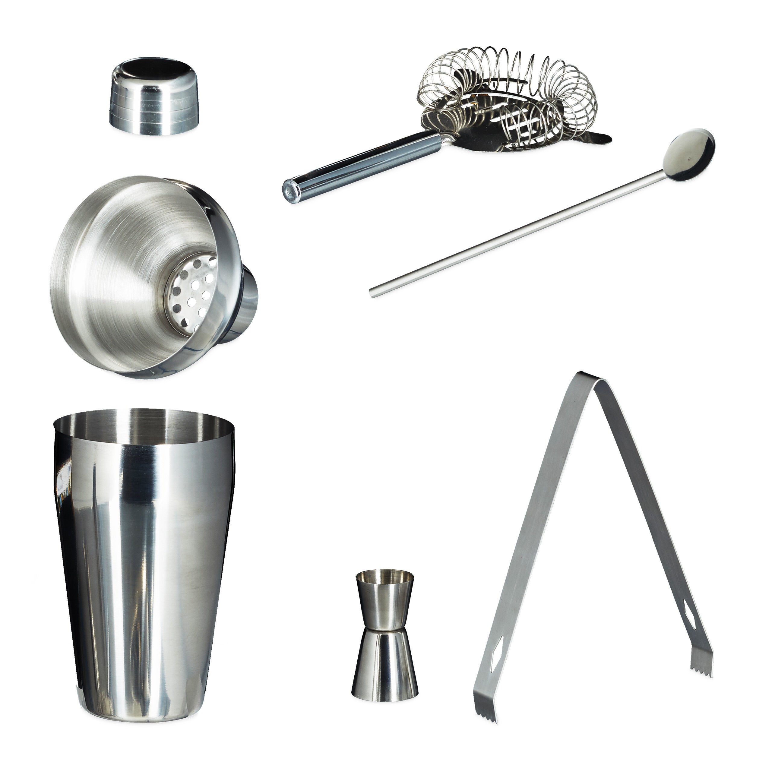 Shaker in acciaio inox spazzolato con peso - 47 cl – Bar Solutions