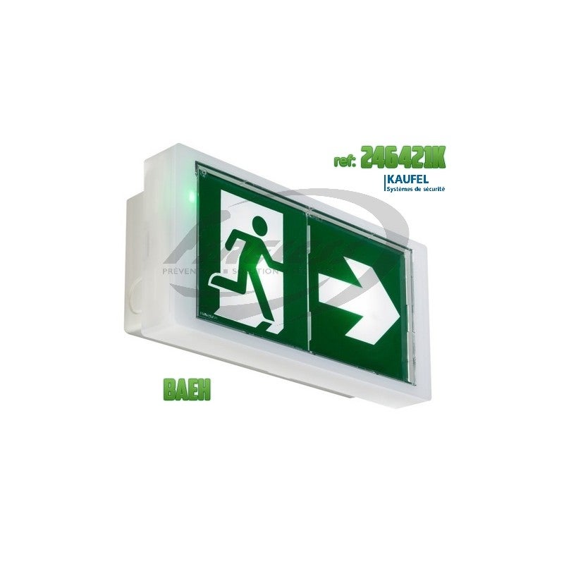Bloc PRIMO3 10L A LED 8lm NP habitation saillie KAUFEL 246421K - 2