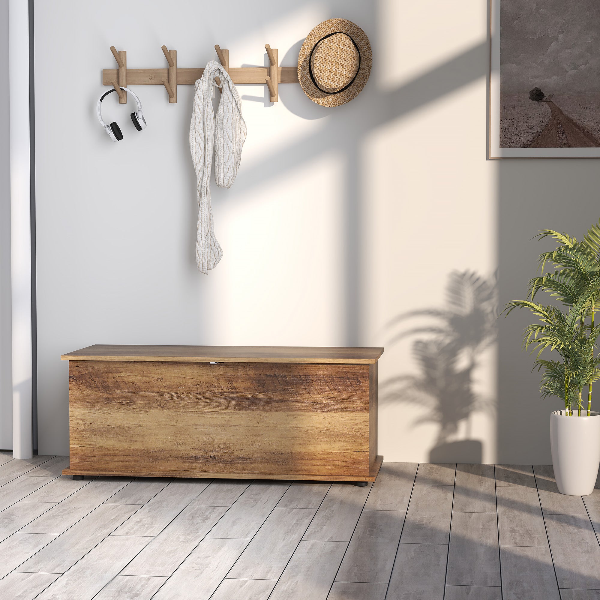 Coffre de rangement Panneaux de particules HOMCOM - 8