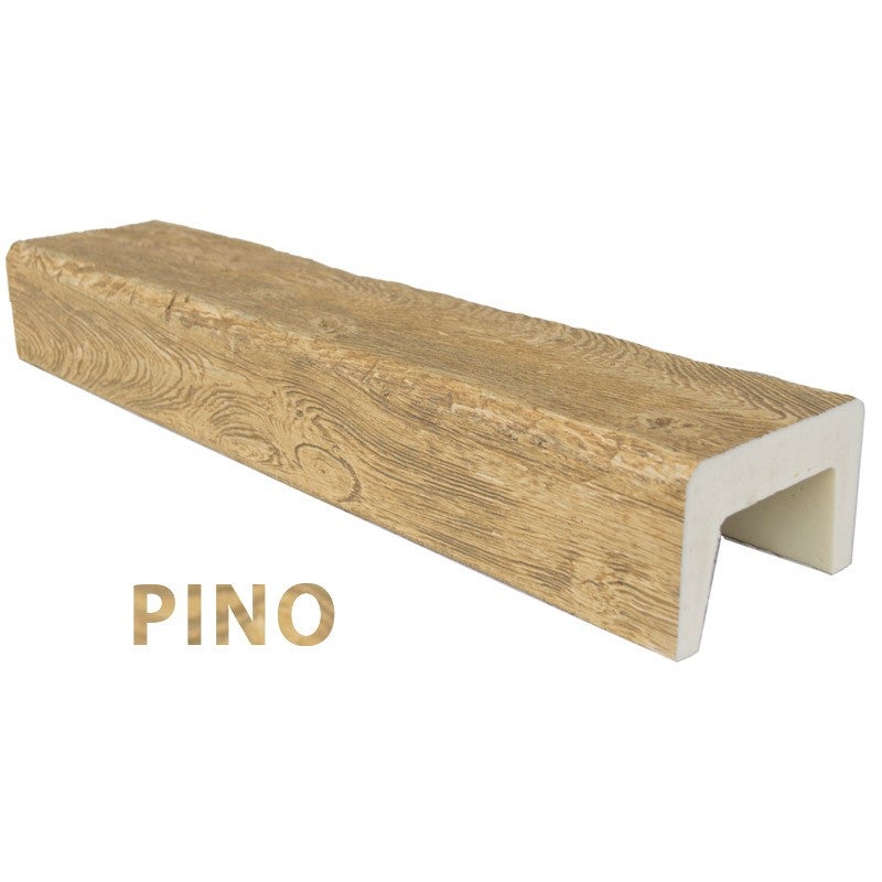 Decoracion Poliuretano  Viga De Imitación Madera Color Pino 14,5X8x300 Cm Fabricada En Poliuretano , Leroy Merlin