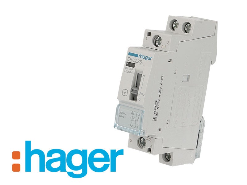 Contact cde manu 25A, 2F, 230V - ERC225 - 2