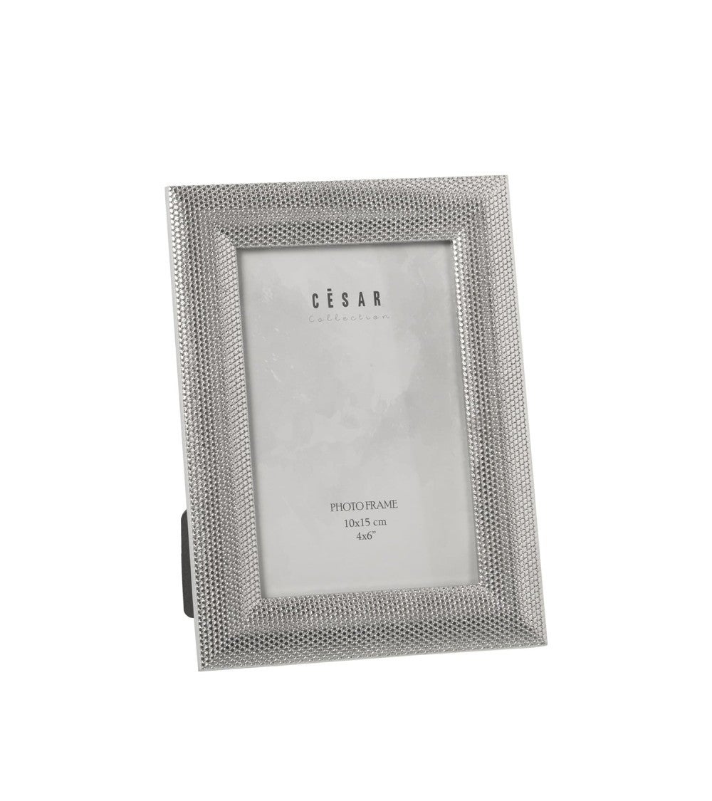 Portafoto de metal plata 10 x 15 cm | la loja de ana