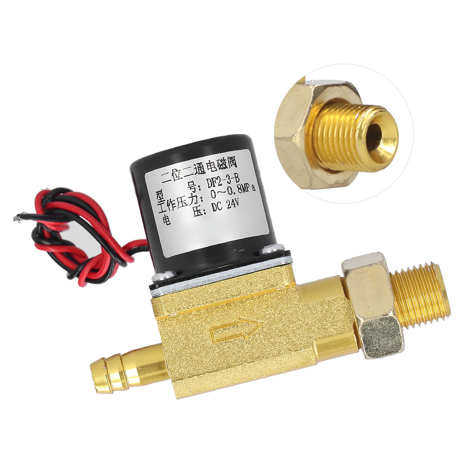 Elettrovalvola 12V DC 1/2&rdquo; NC &ndash; Normalmente Chiusa Per Acqua E Aria &ndash; Nuova