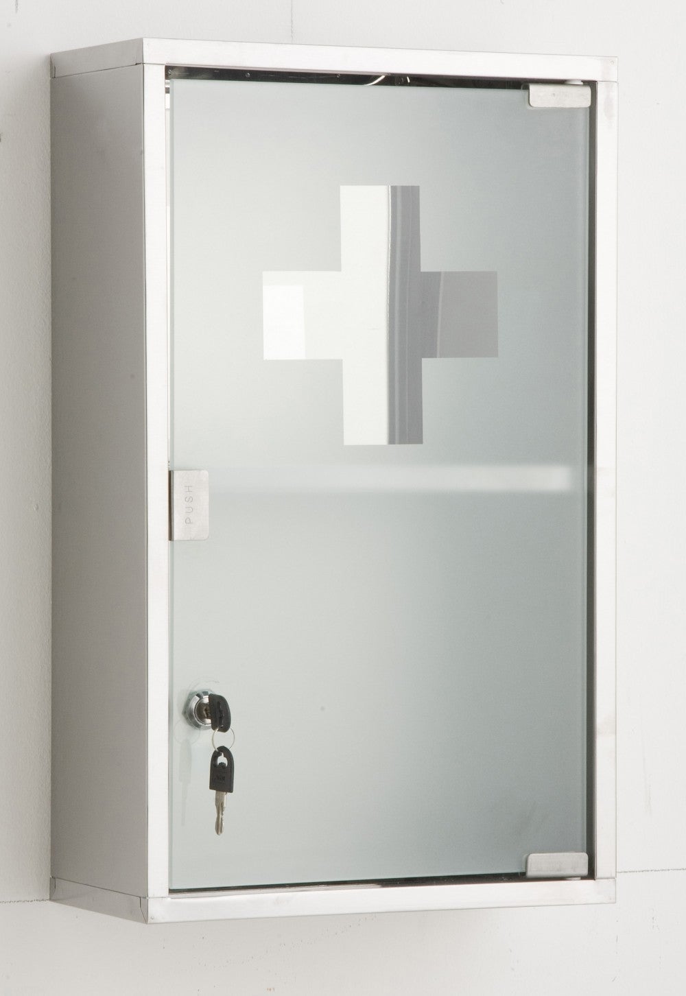 Armadietto dei medicinali con Specchio a LED per Bagno Armadietto dei medicinali Illuminato a 3 Ante Specchio per Il Trucco fissato al Muro Organizzatore Multiuso Intelligente (Color : White, Siz