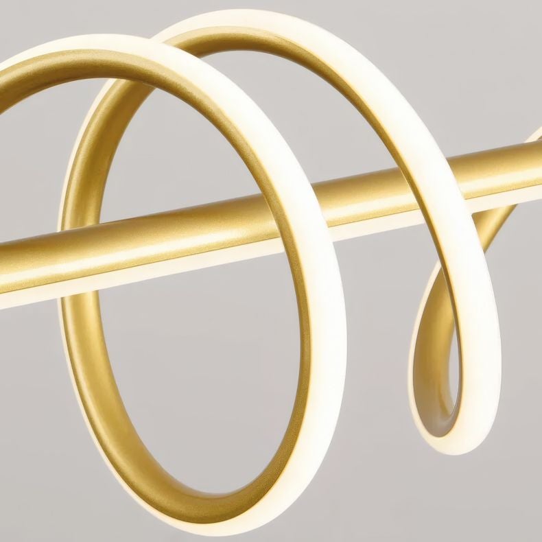 Lampa Sufitowa Wisząca Led Toolight Lhj024-Cp Złoty 120Cm - 4