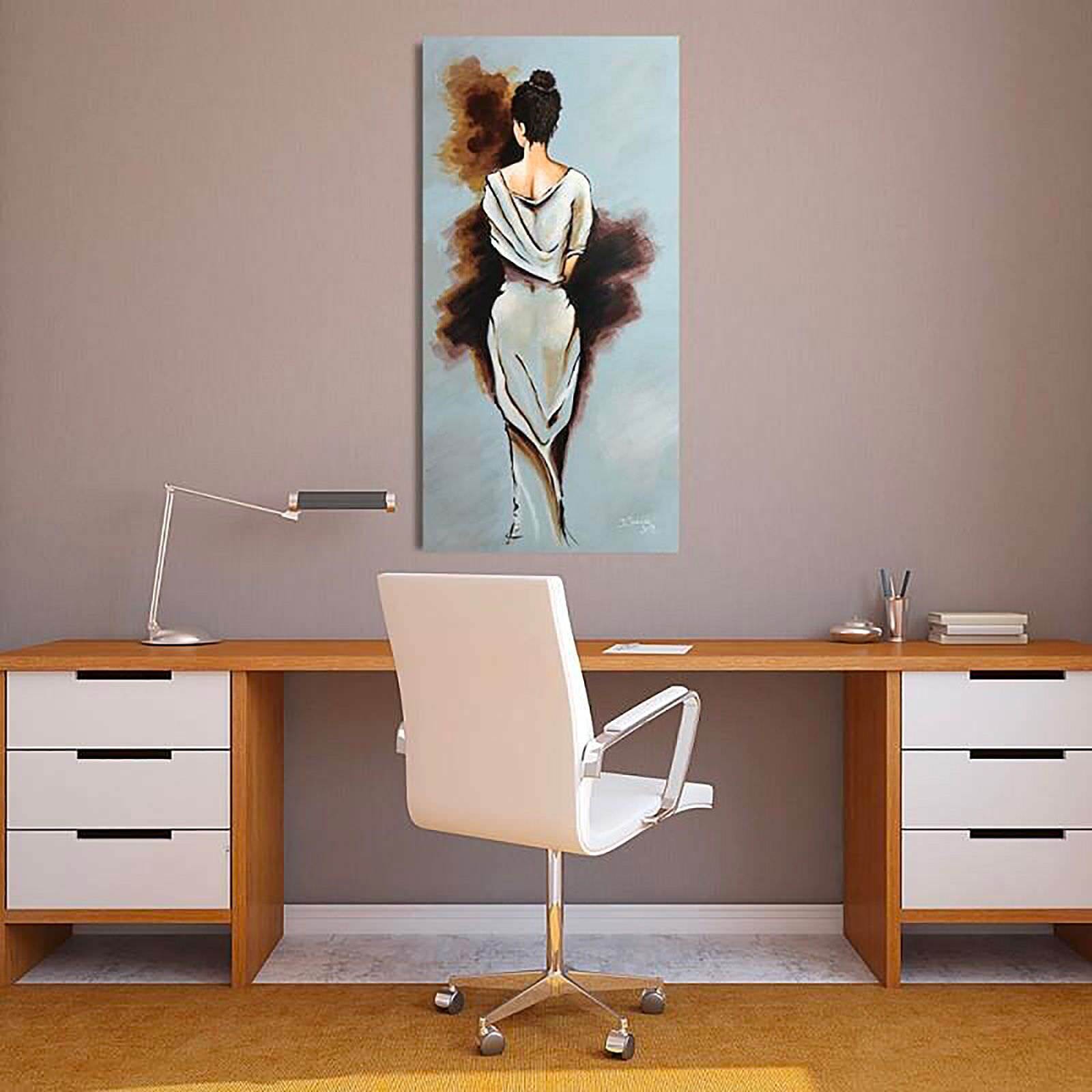 Tableau femme 2 - 25 x 70 cm - 5