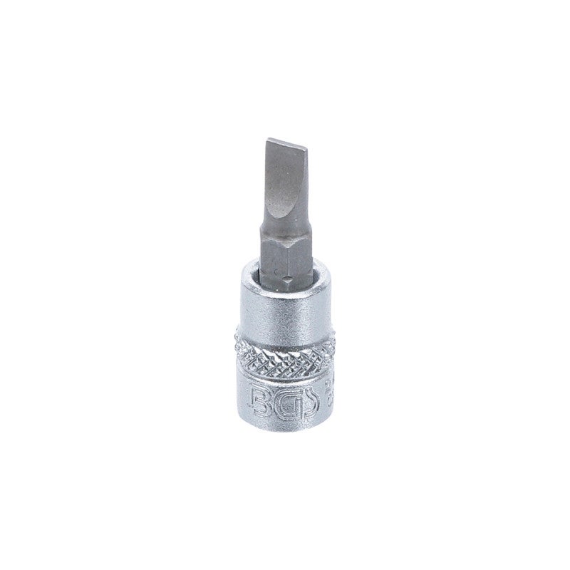BGS Końcówka do bitów Napęd kwadratowy wewnętrzny 6,3 mm (1/4") Płaski 5,5 mm - 2494