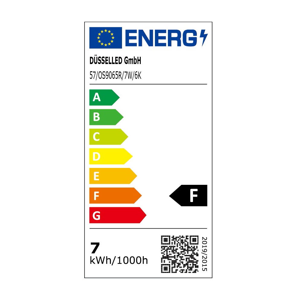 Lot de 20 - Spot LED encastrable orientable, 7W 6000K Blanc froid transformateur intégré pour plafond - 6