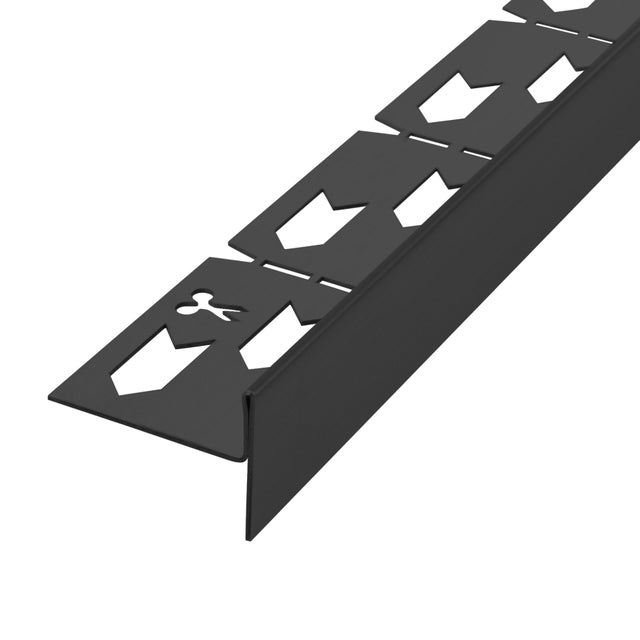 Listwa spadkowa brodzikowa prawa 120cm Czarna