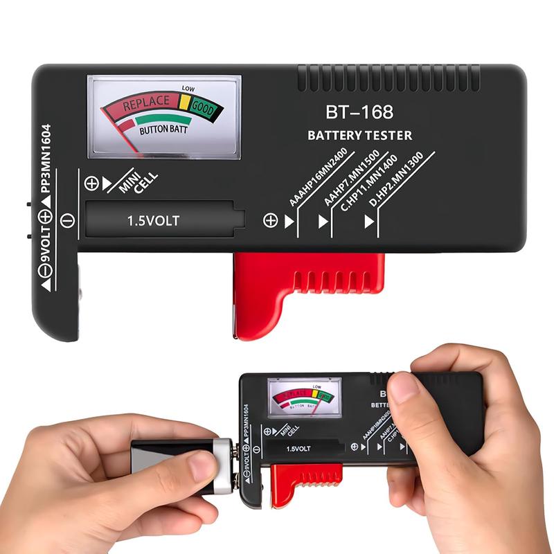 Testeur de piles universel AA AAA C D 9V et piles bouton Leroy Merlin — free download