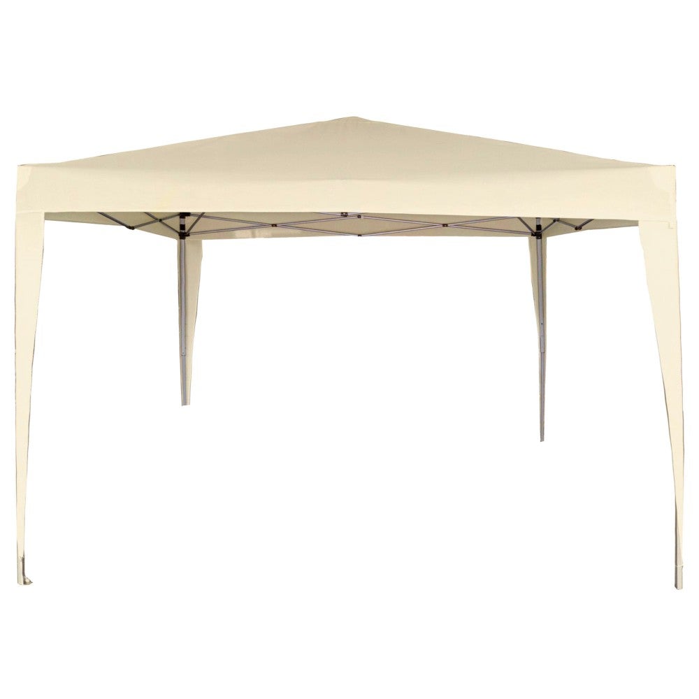 Tonnelle Aktive Gazebo 300x300x240 cm stalowa konstrukcja kremowy poliester składany