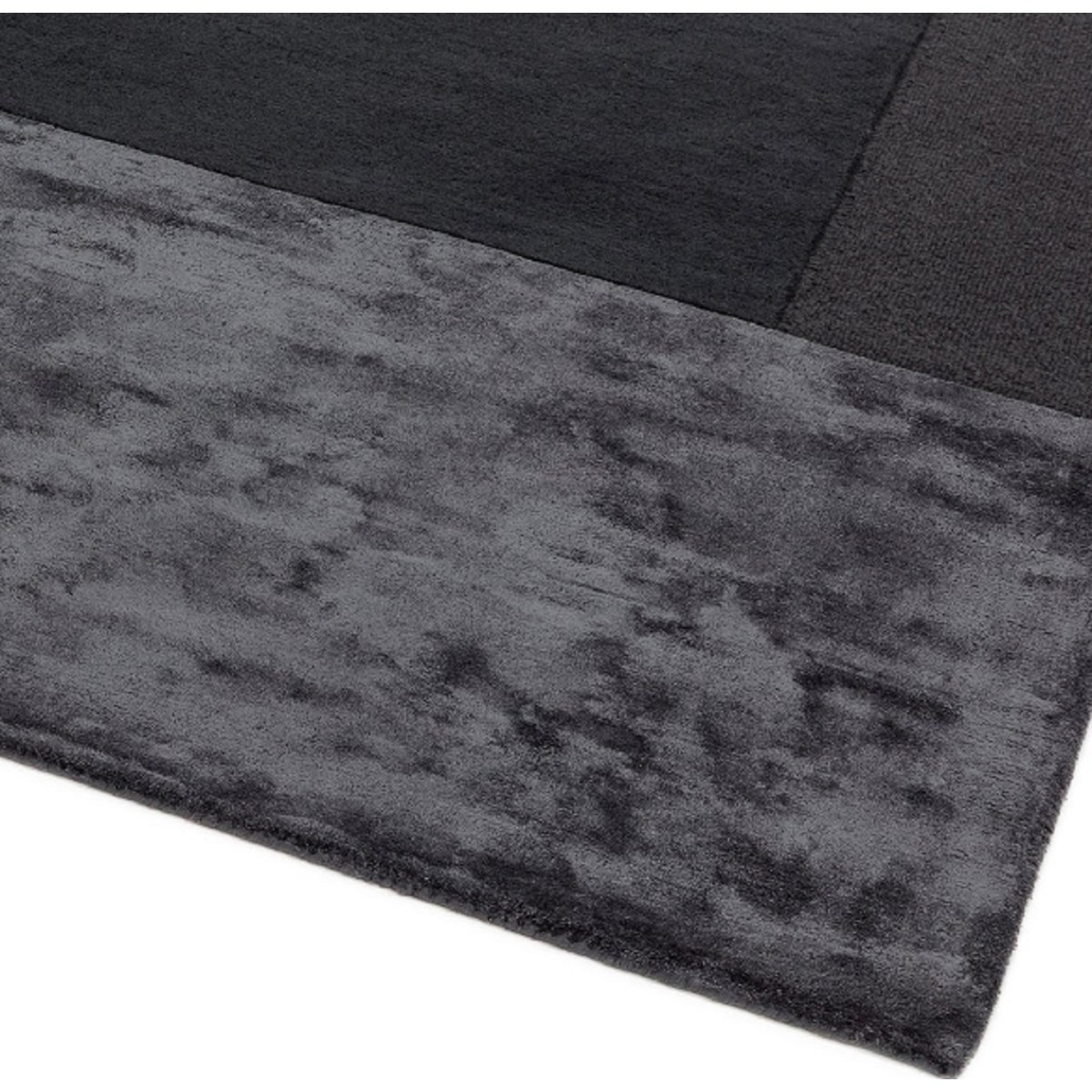 Tapis de salon moderne tufté main SLATE 200x290 cm - 4