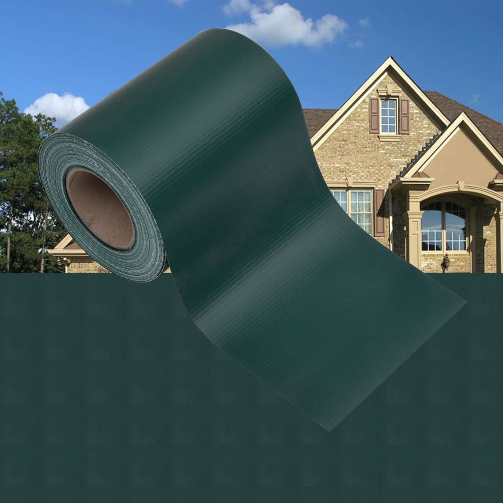Maison exclusive - paneles de privacidad 4 uds pvc verde mate 35x0,19 m