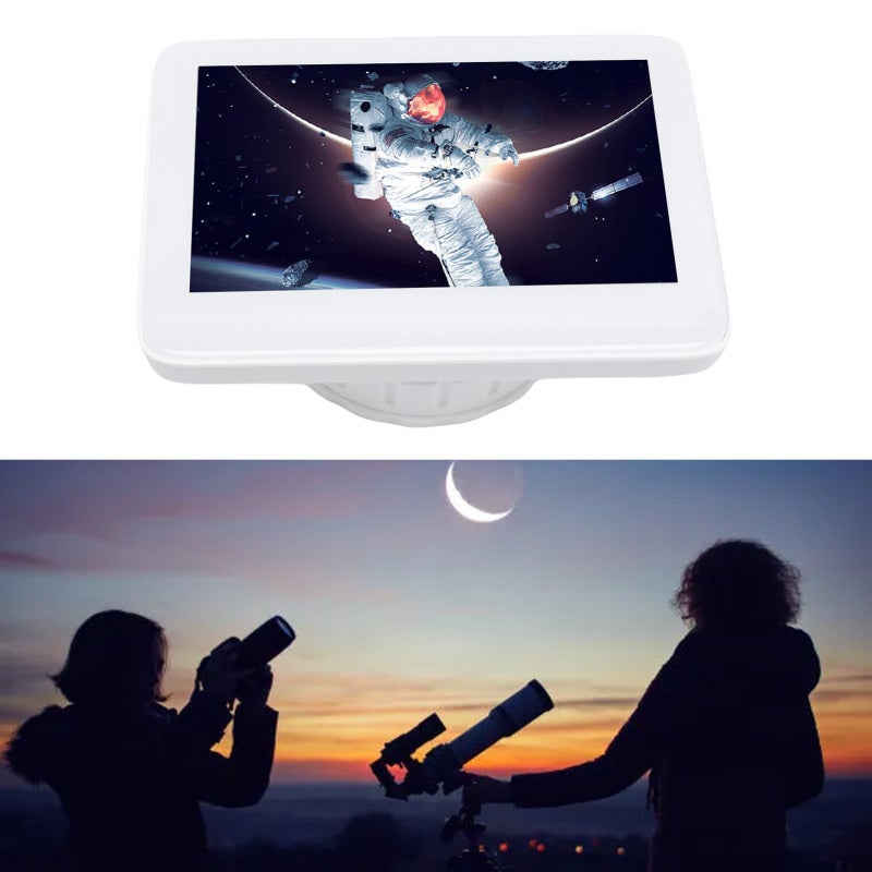 Telescope Electronic Eyepiece with 5.0 Inch HD Screen 4K Video Recording Digital Telescope Camera for 30MM-66MM Eyepiece - 3