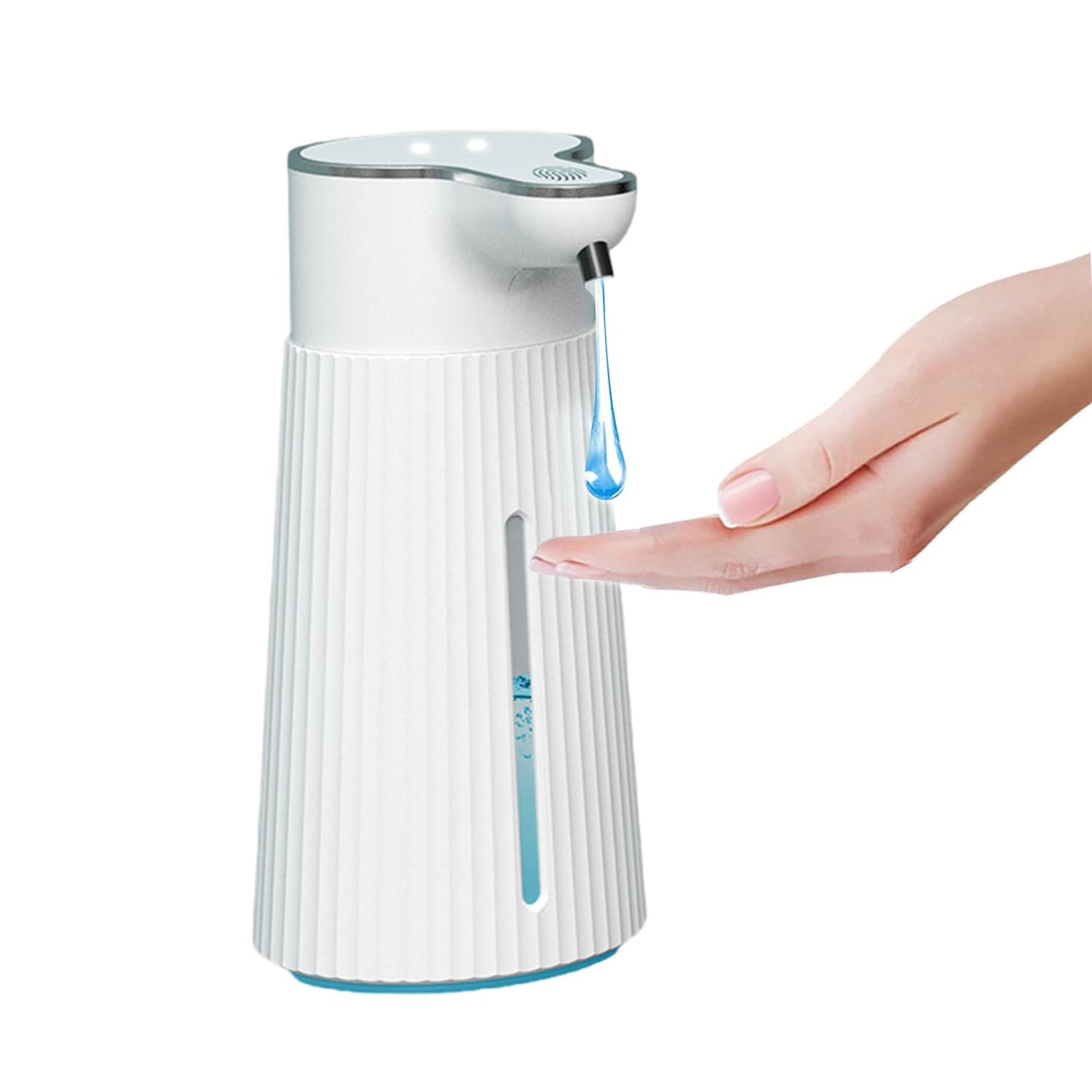 Automatyczny dozownik do mydła, bezdotykowy dozownik do mydła 400 ml, elektryczny dozownik do mydła, ścienny dozownik do mydła z czujnikiem