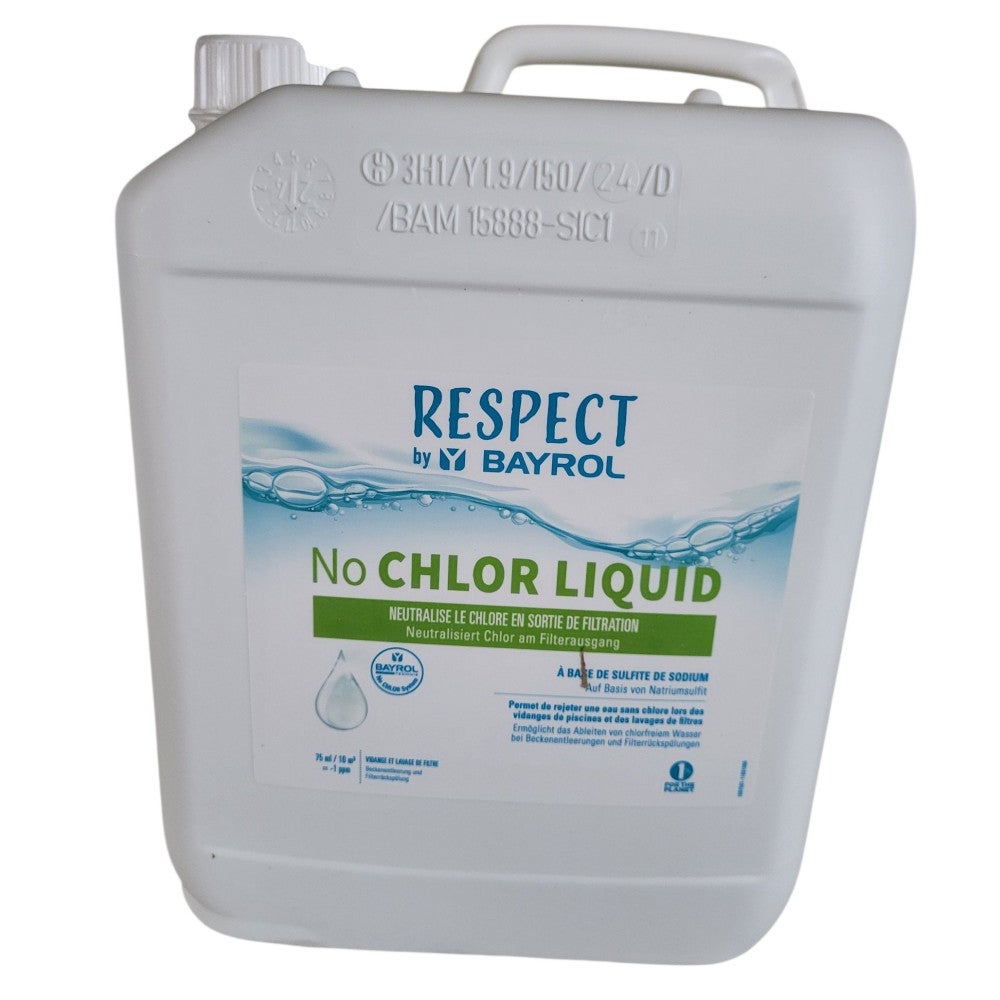 Neutralisant chlore liquide 5litres | Leroy Merlin