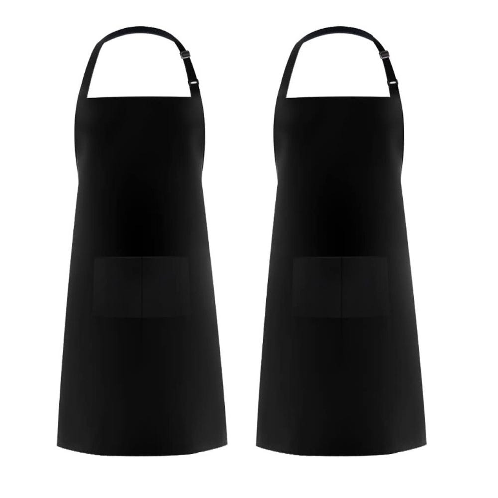 Grembiuli da cucina (confezione da 2) per uomo e donna, portautensili da cucina con 2 tasche per grigliare, grembiule da giardinaggio regolabile per adulti Grembiuli da cucina (confezione da 2) per uomo e donna, portautensili da cucina con 2 tasche per grigliare, grembiule da giardinaggio regolabile per adulti