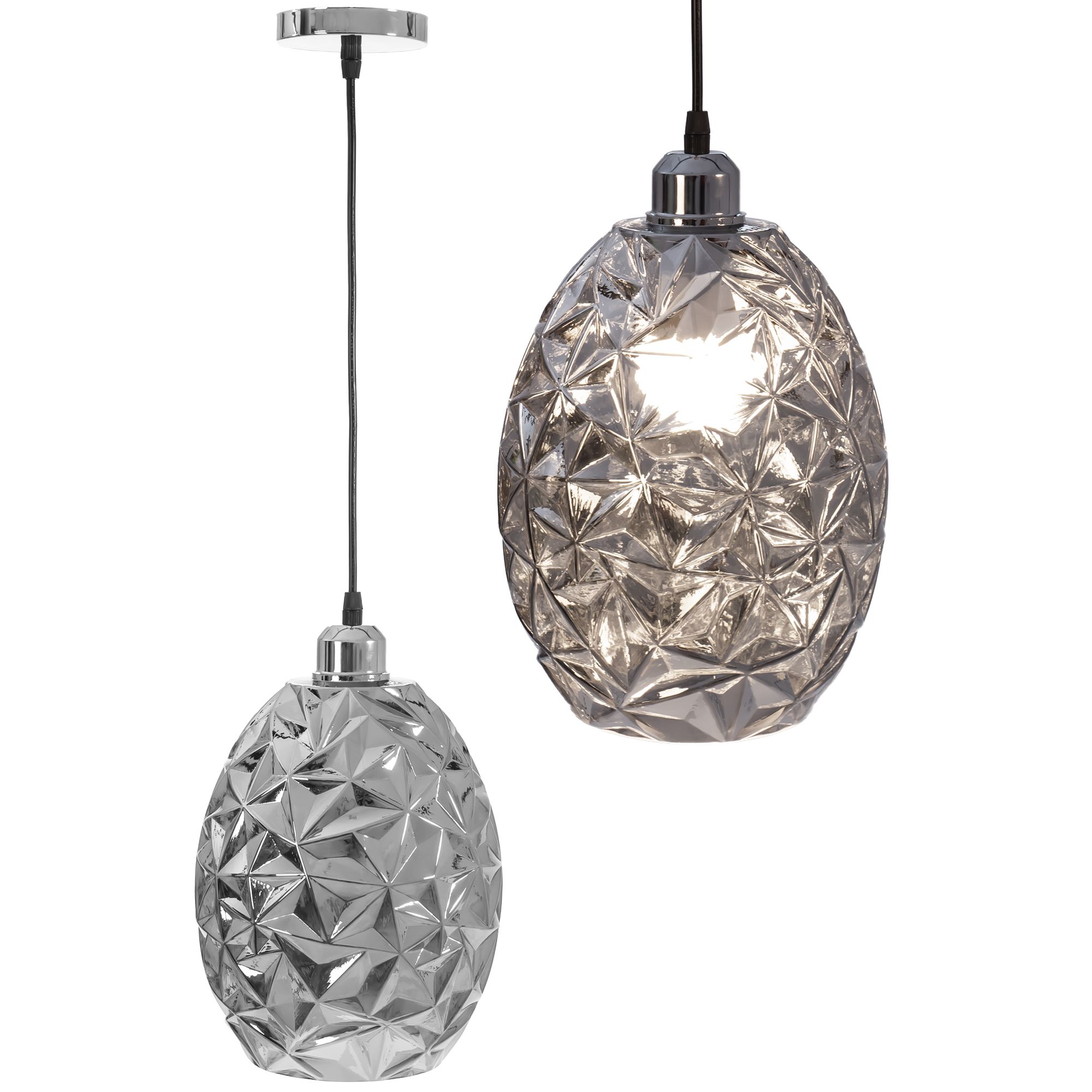 Lampa Sufitowa Wisząca Toolight App564-1Cp Chrom