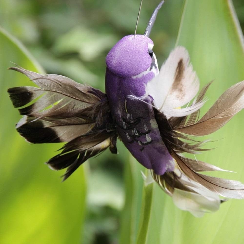 Lot de 3 Colibris Solaires Décoratifs – Oiseaux Mouvants sur Piquet pour Jardin et Balcon - 7