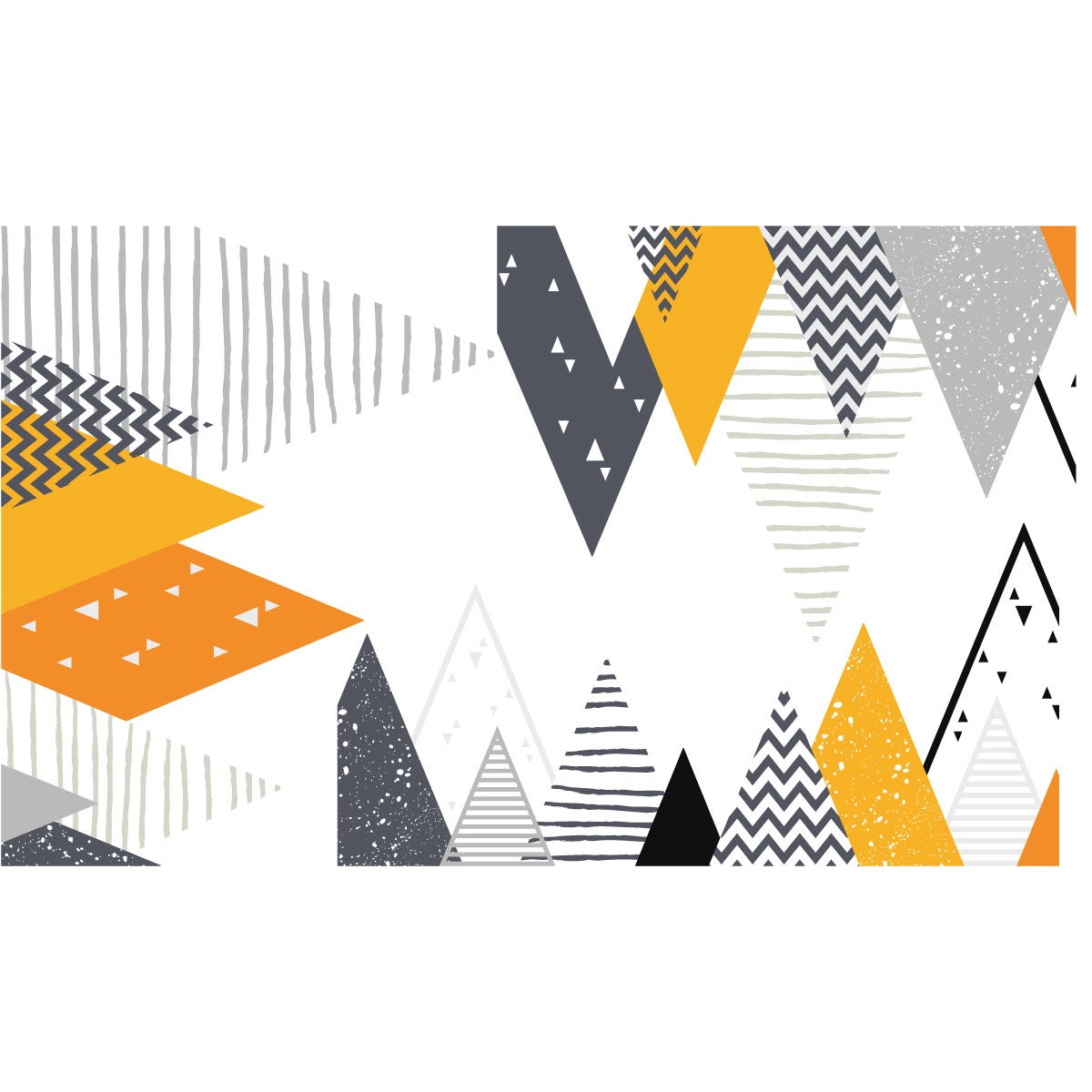 Adesivo bambino di montagna scandinavo zolka - Sticker adesivo - adesivi murali - 90x155cm - 2