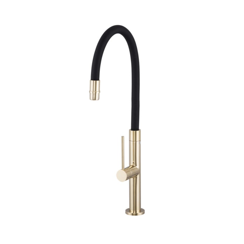 Bateria kuchenna GranMaster, Flessila, elastyczna z obrotową wylewką, czarna 1 szt.