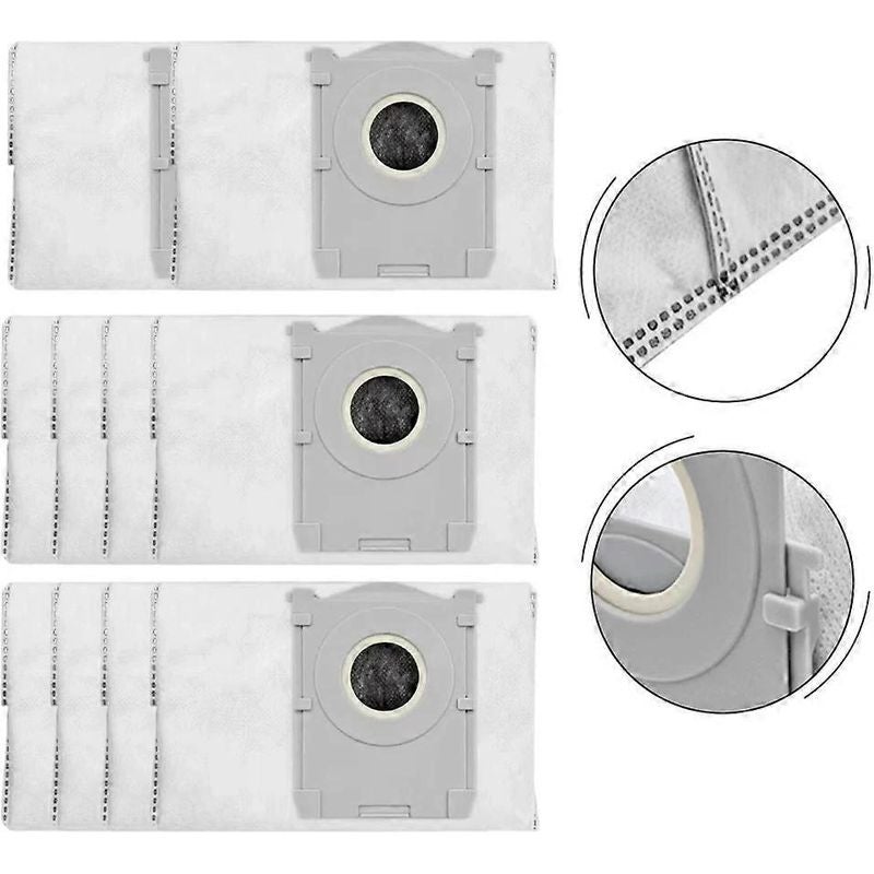 10 sacs à poussière pour aspirateur Ecovacs Deeboot T90 Pro Omni / T90 Omni (version réservoir d'eau) - 3
