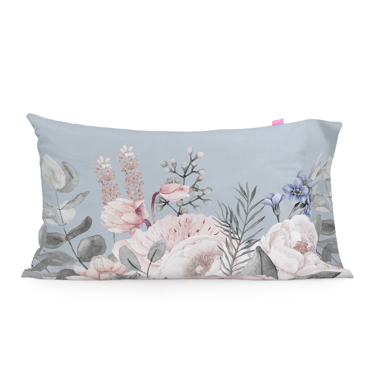 Funda de almohada happyfriday soft bouquet multicolor 50 x 75 cm (2 unidades)