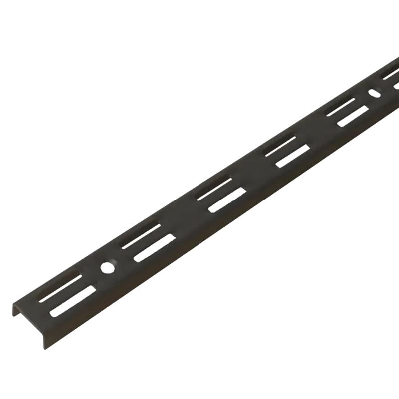 Profilé Plat En Aluminium 40x2 Mm – Laqué Noir Intense Mat RAL 9005 | Longueur 2 M | Fait En Italie | Idéal Plinthe, Bricolage