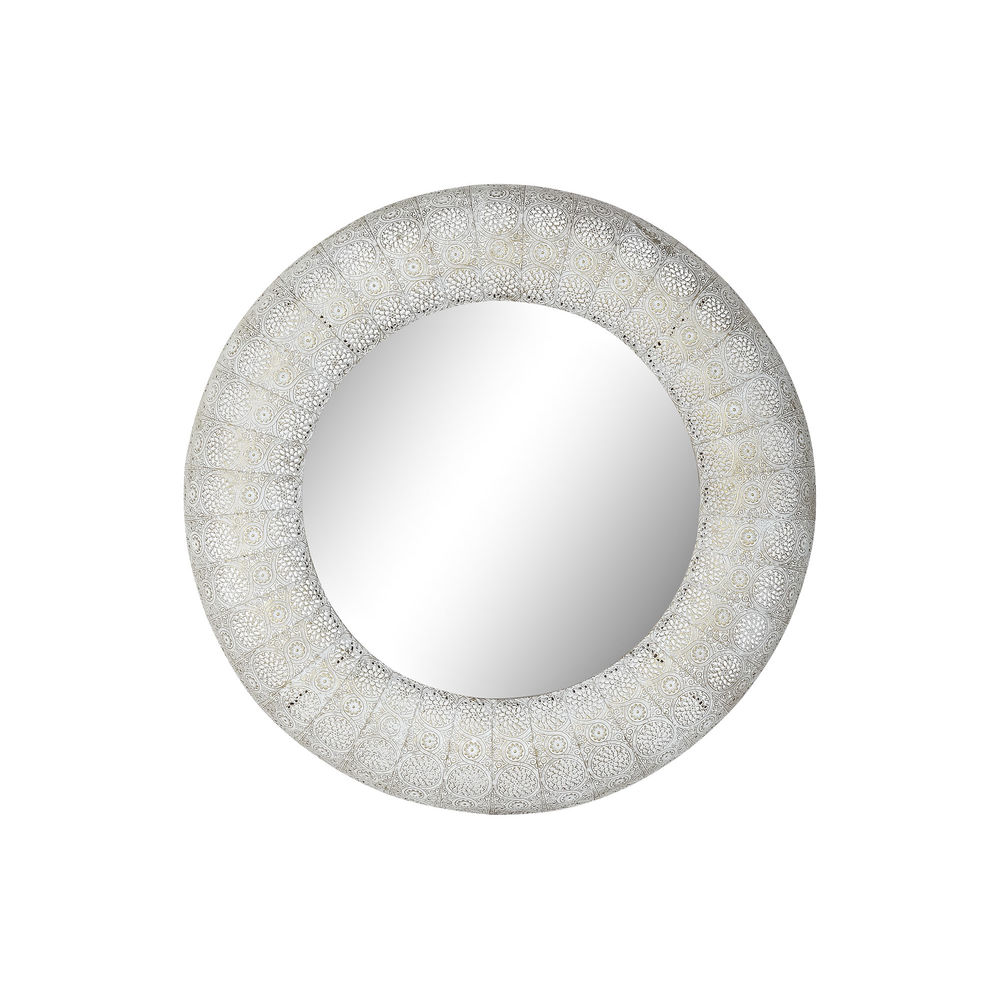 Espejo de pared dkd home decor blanco dorado árabe 73 x 7 x 73 cm - marca: dkd home decor - ean: 8424001846481