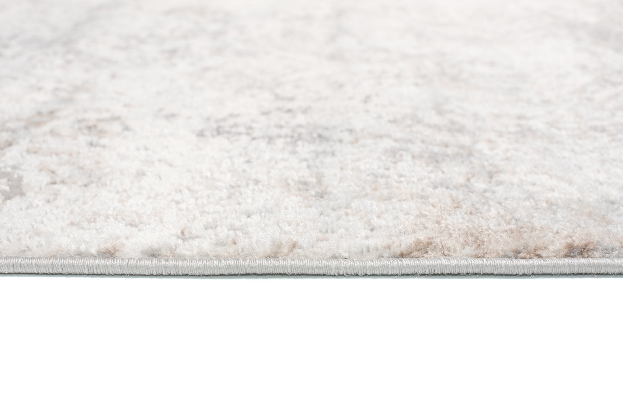 TAPISO Tappeto Soggiorno Camera da Letto Valley Beige Grigio Geometrico Dolce Sottile 200x300 - 4