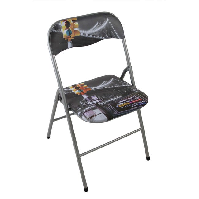 Set 6 Sedie Pieghevoli MilaniHome New York - Imbottite, Design Slim, Per Interni Ed Esterni - Foto 3