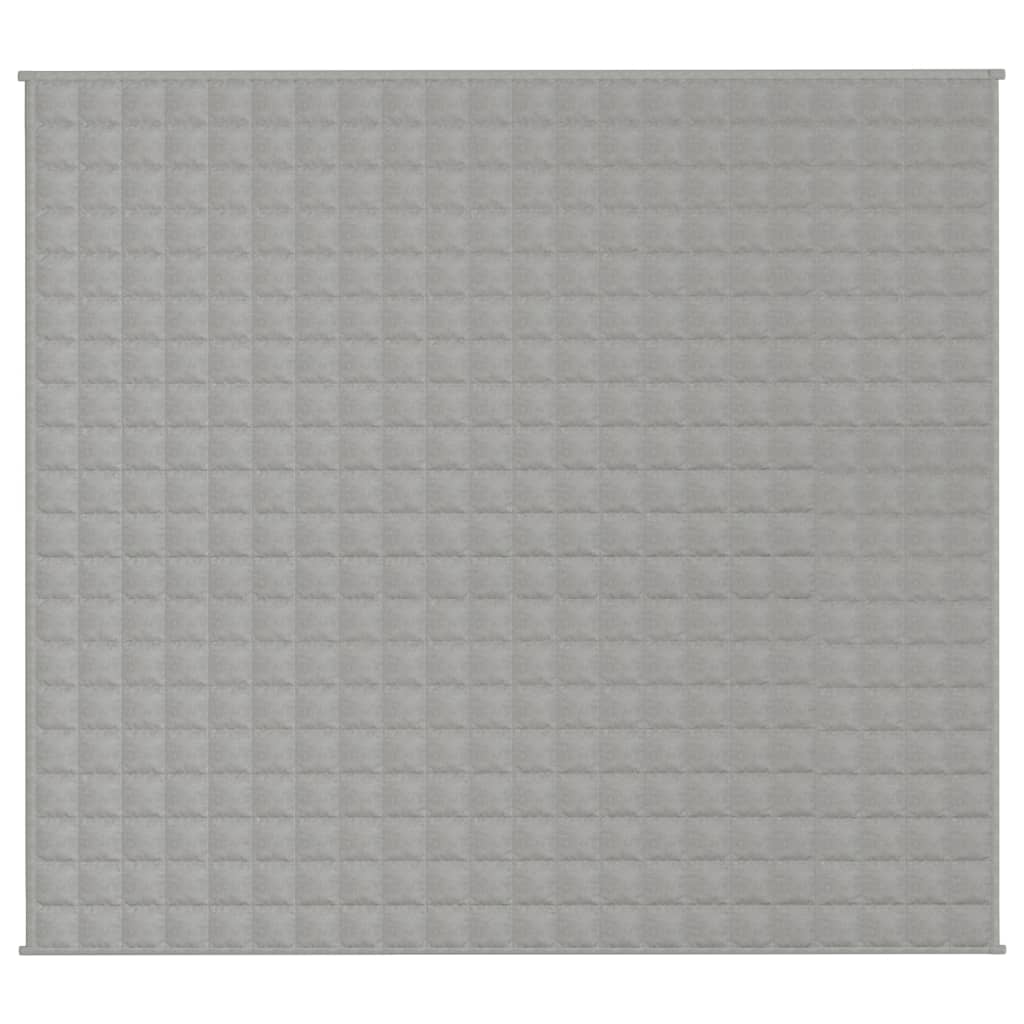 Couverture lestée Gris 200x220 13 kg Tissu - 3