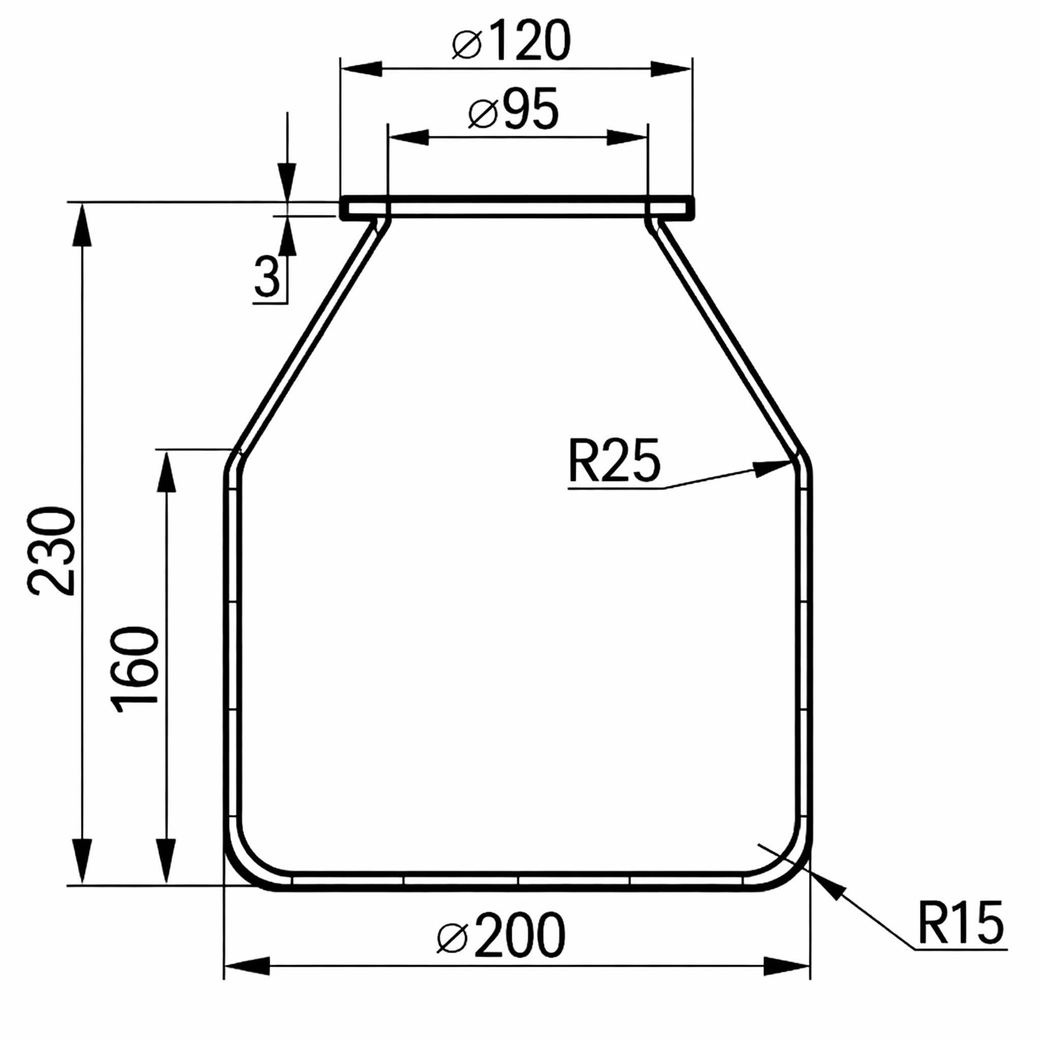 Wiltec Membrana per vaso di espansione a pressione 20-24 l per impianti idrici Autoclave Serbatoio - 4