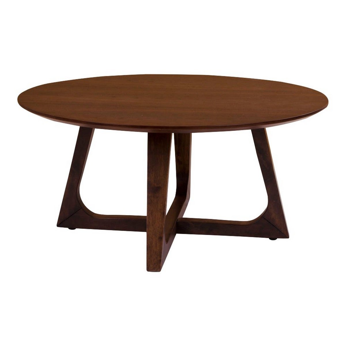 Stolik Kawowy Hellerup, MDF, Brązowy, Seven Design
