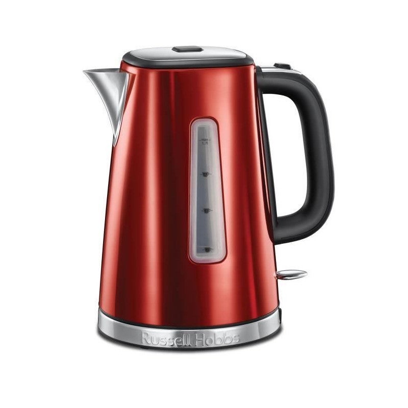 Russell Hobbs  Hervidor Eléctrico Luna De 1,7 L, Hervido Rápido, Rojo , Leroy Merlin