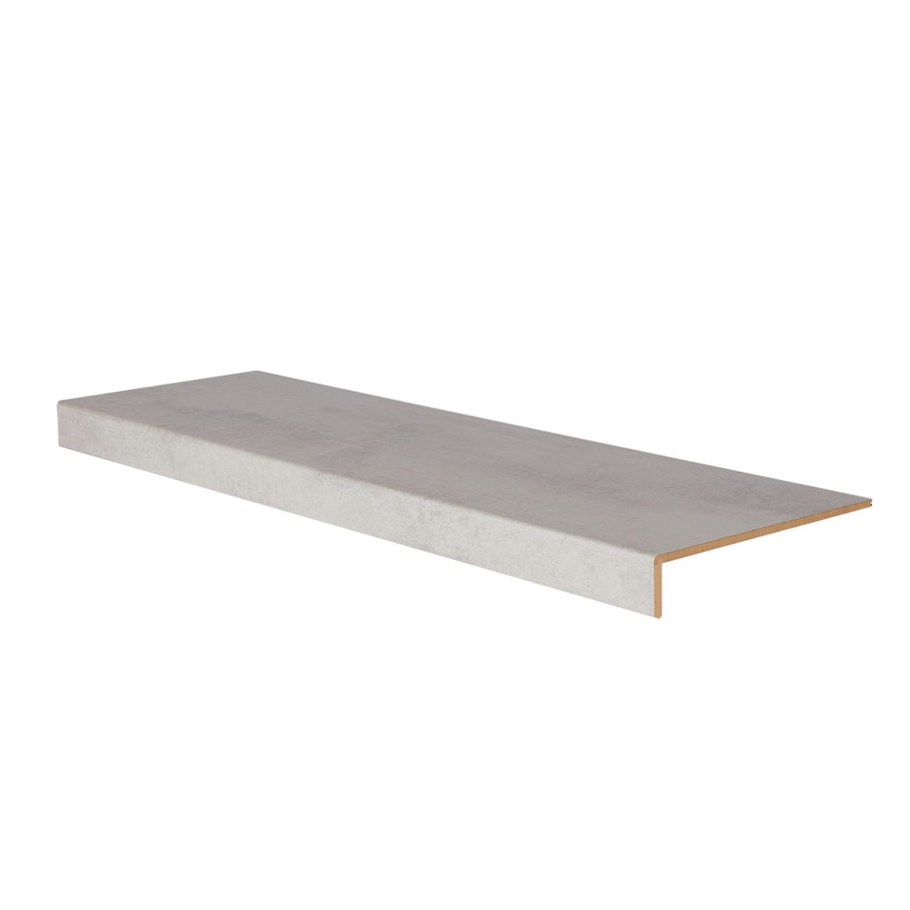 Marche rénovation d'escalier stratifié light grey 1000 x 300 x 56 mm - PEFC 70% - 2