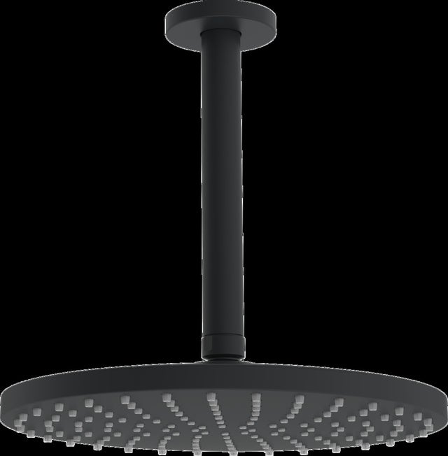 Pommeau De Douche Rond Rotatif Réglable - 5.1 Cm - Installation Murale - Finition Brossée