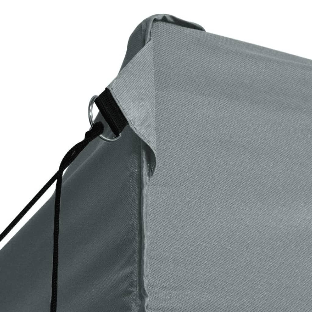 Tente pliante professionnelle 4 parois acier anthracite 3x6 m - COMFORTXL - 5