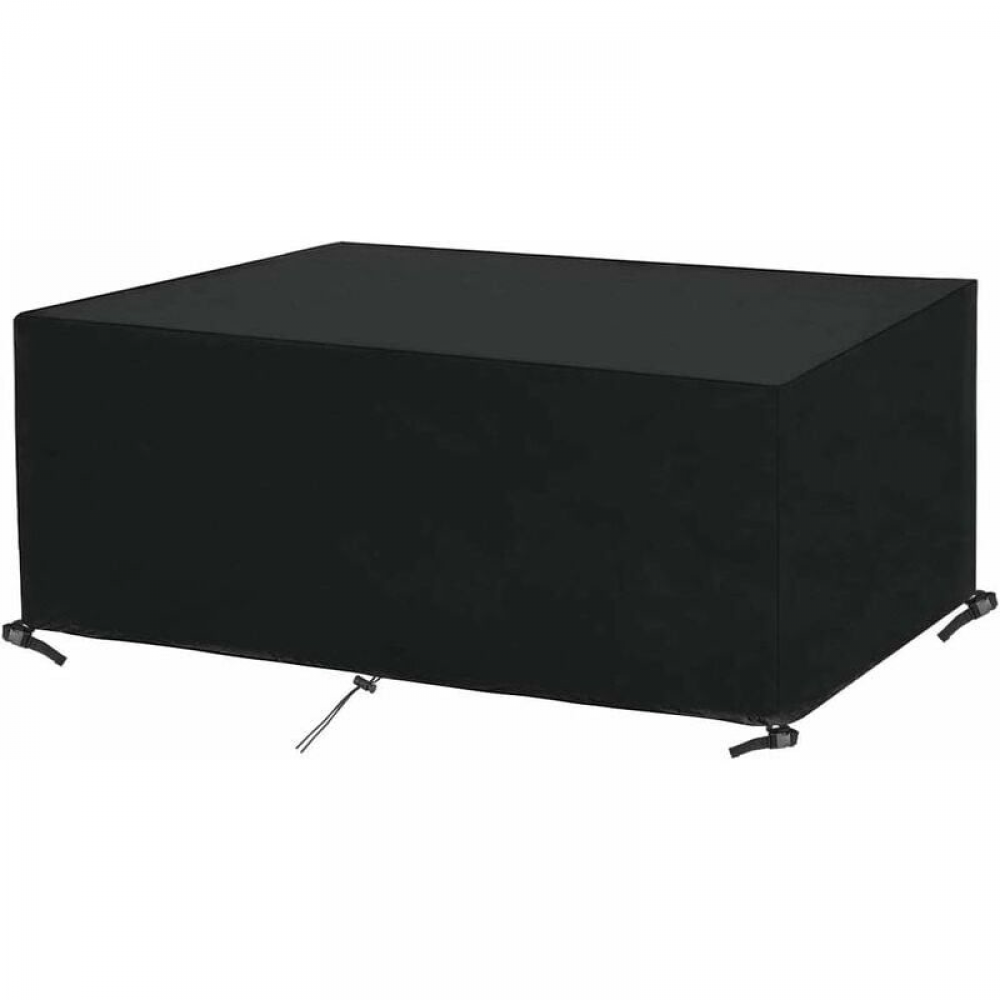 Prostokątny pokrowiec na stół ogrodowy, wodoodporny, tkanina Oxford (170 x 94 x 71 cm)