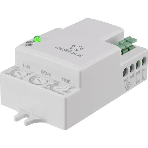 Détecteur de mouvements HF Renkforce 1530623 plafond, mural 360 ° relais blanc - 2