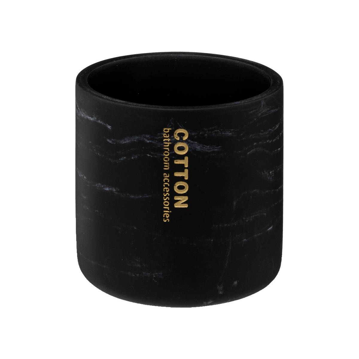 Pot à cotons noir 
