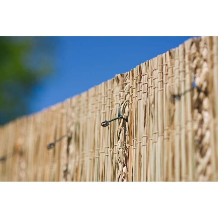 NATURA Lotto di 200 fibbie in acciaio zincato plastificato verde naturale - (L16 cm x Ø1,4 mm) - 7