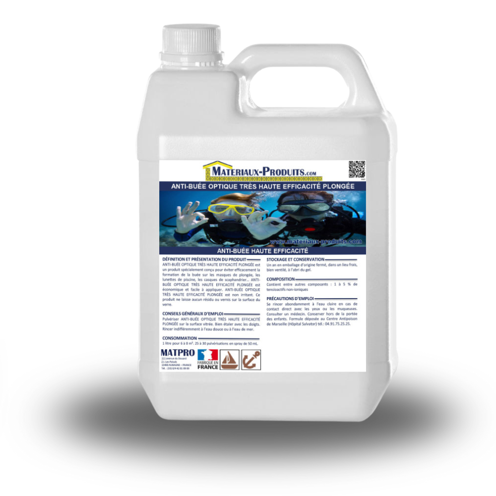 AQUA DIVE Spray nettoyant antibuée 15 lm pour lunettes de plongée et verres d | Leroy Merlin