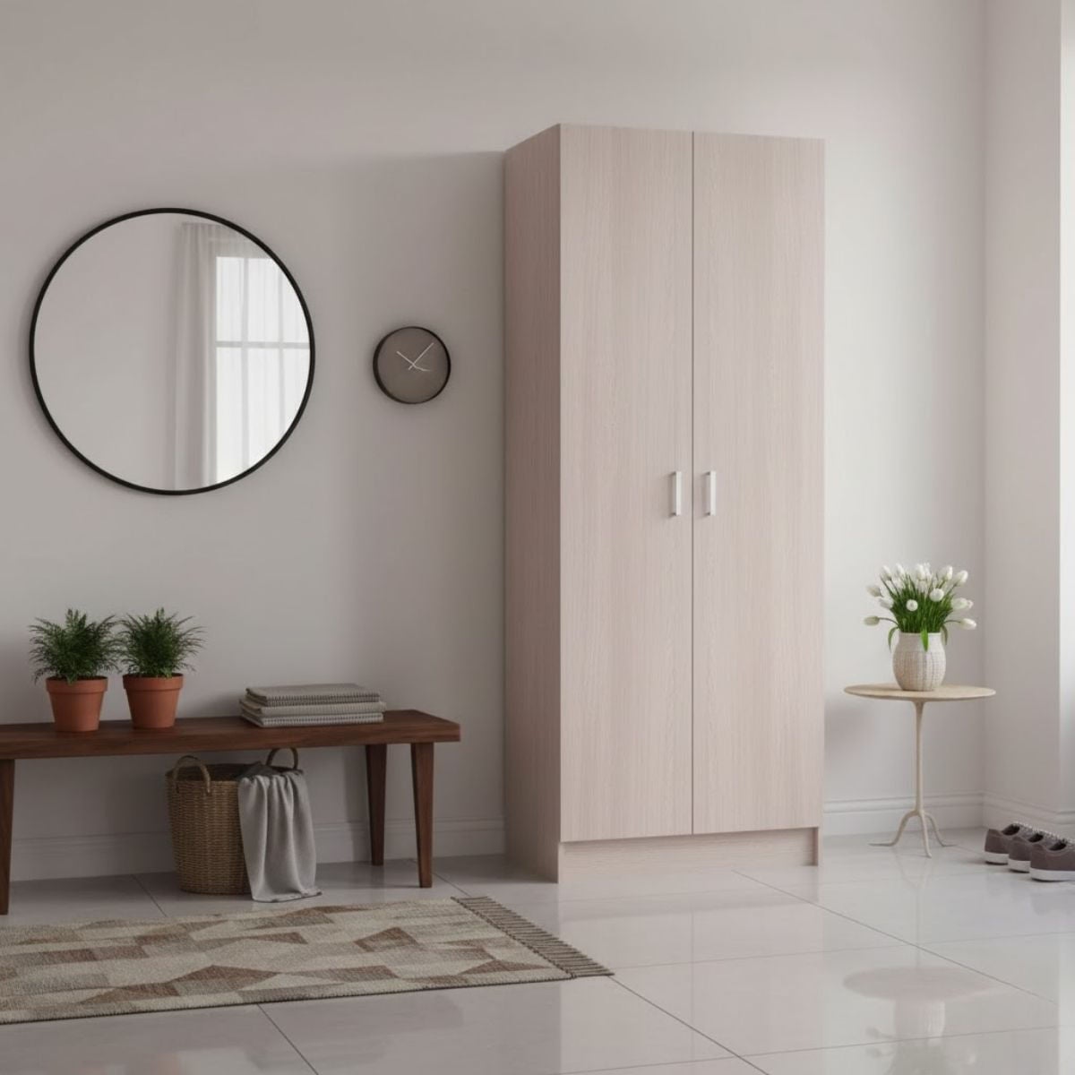 Armoire polyvalente 2 portes 3 zones - 5