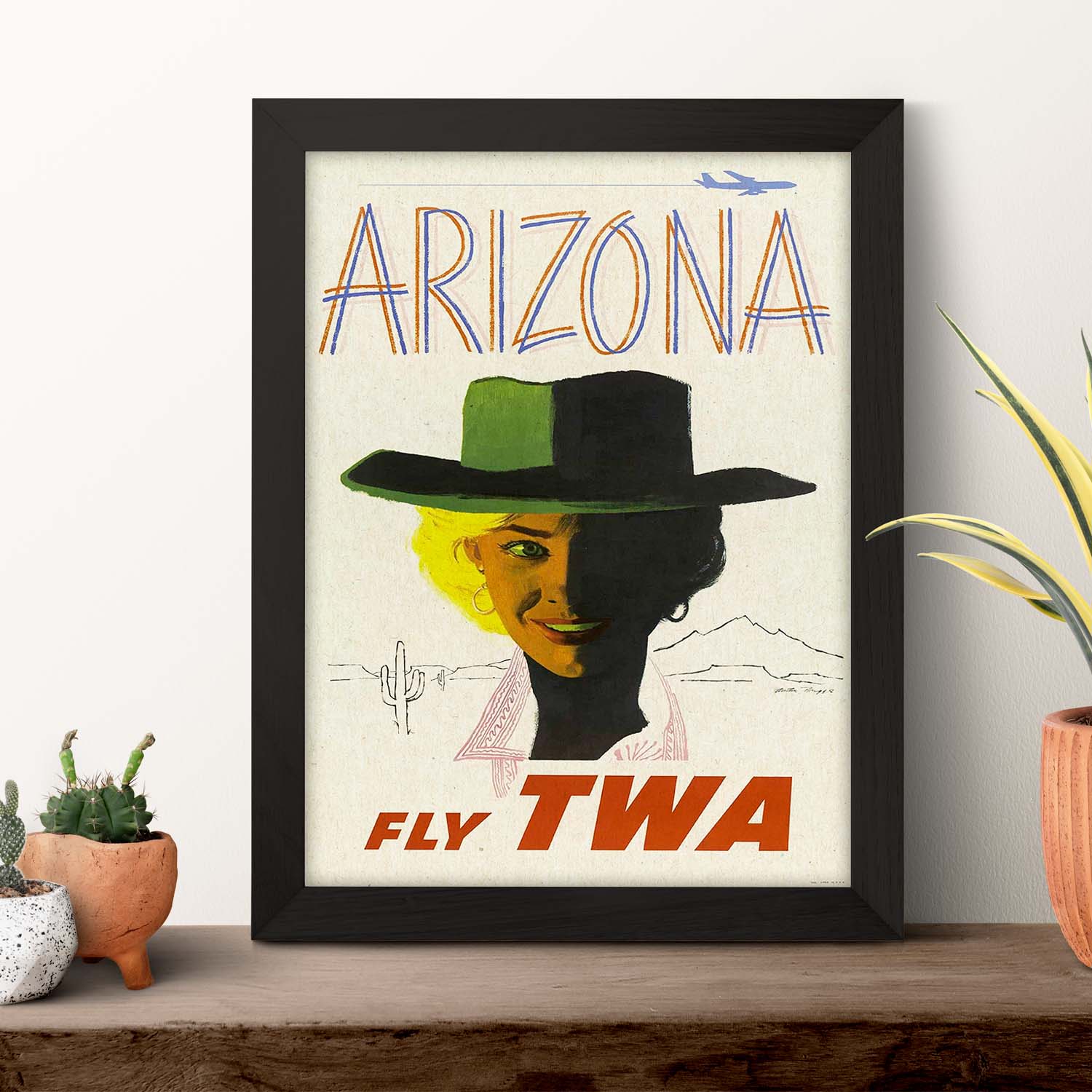 Poster America Vintage A4 Senza Cornice